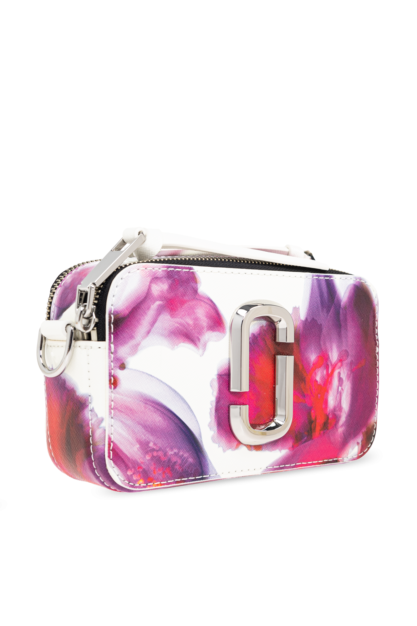 Pink The Future Floral Snapshot Shoulder Bag Marc Jacobs